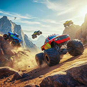 Mountain Car Stunt