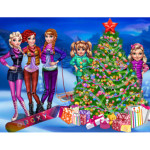 Princesses Christmas tree