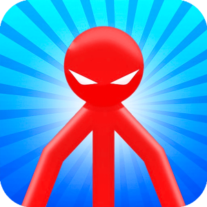 Red Stickman vs Monster School