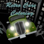Retro Cars Coloring