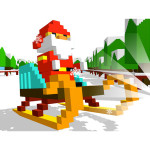 Sliding Santa