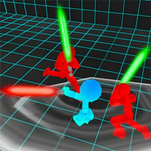 Stickman Neon Sword Fighting