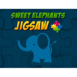 Sweet Elephants Jigsaw