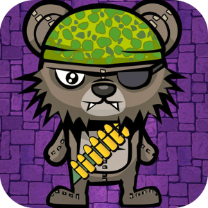 Teddy Bear Zombies Machine Gun