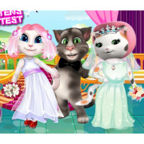 White Kittens Bride Contest